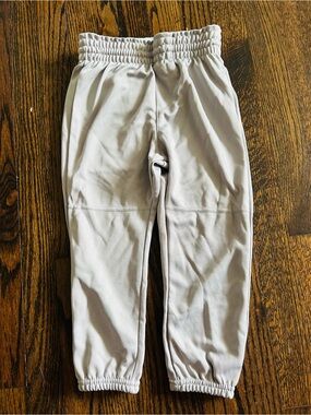 Alleson Athletic Youth Baseball Pants - Small - Light Gray
